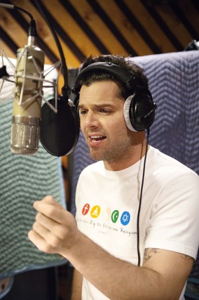 Photos: Ricky Martin, Elena Roger, Michael Cerveris and the Cast of EVITA in the Recording Studio! — photo 1 of 24