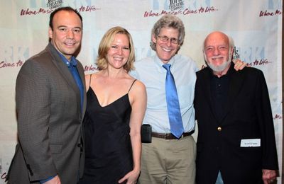 Danny Burstein, Rebecca Luker, Ted Chapin, Hal Prince Photo