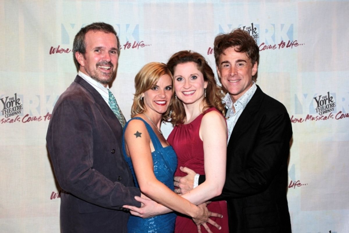 George Dvorsky, Jenn Colella, Christiane Noll, Sal Viviano at 