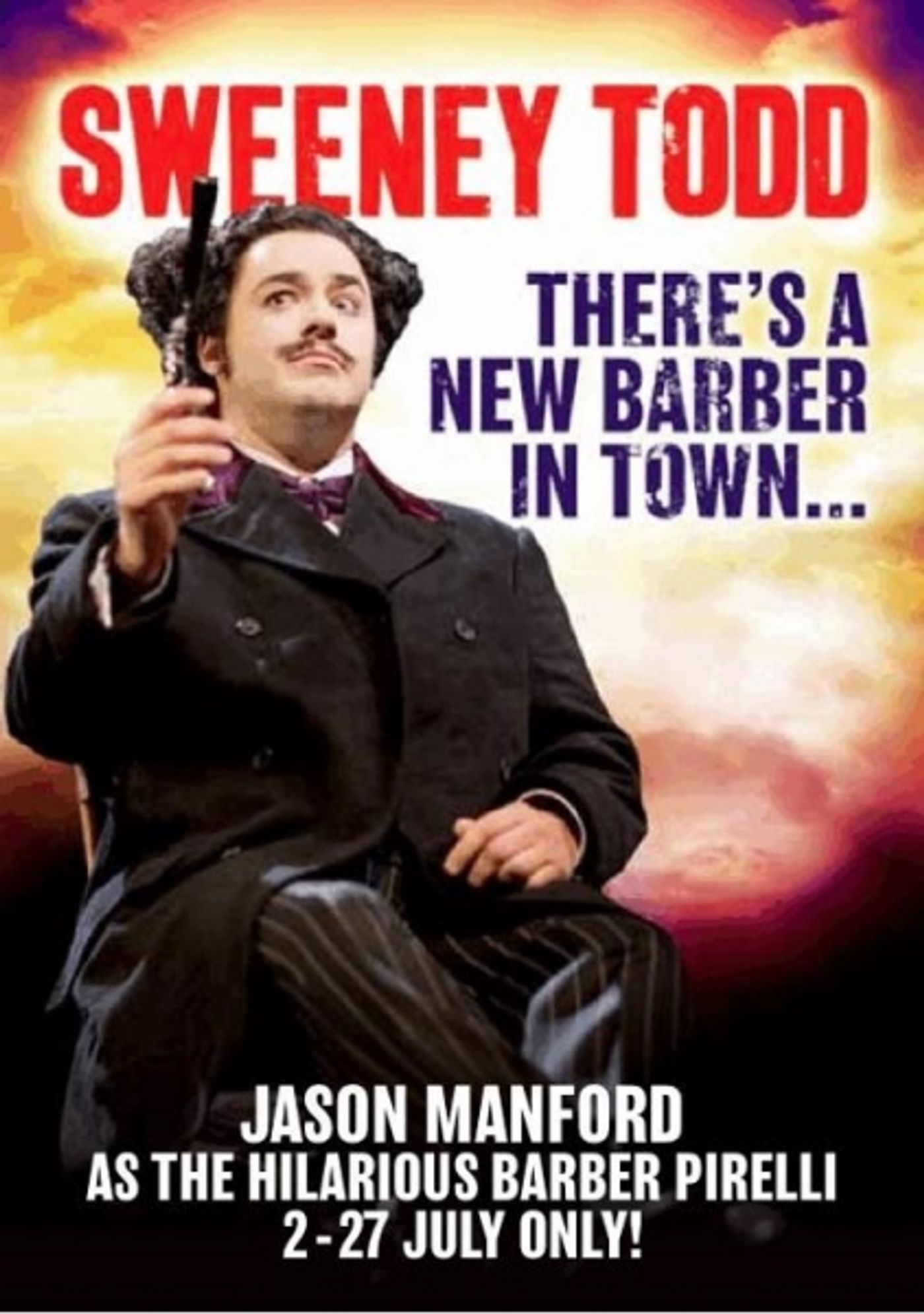 Photo Flash: Sneak Peek at Jason Manford as Pirelli in SWEENEY TODD  Image