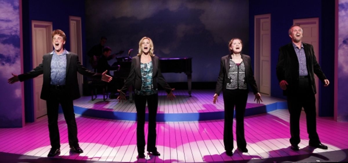 George Dvorsky, Christiane Noll, Sal Viviano, Jenn Colella at 