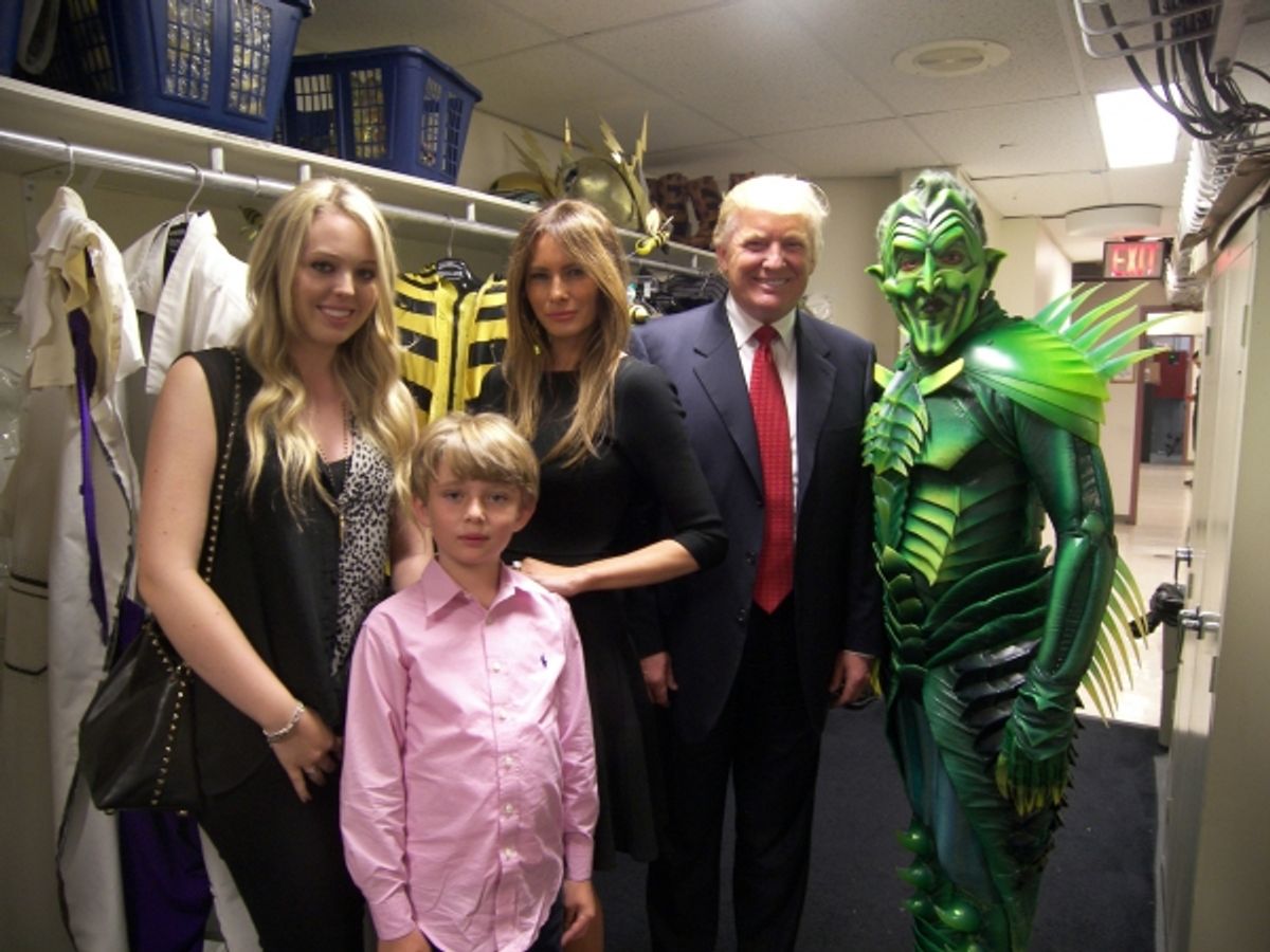 Donald Trump and Family, Patrick Page at 