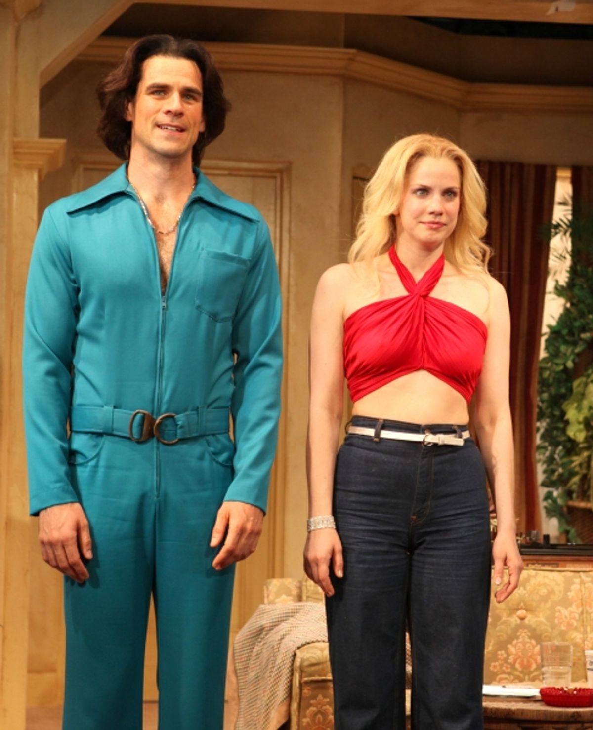 Eddie Cahill & Anna Chlumsky at 