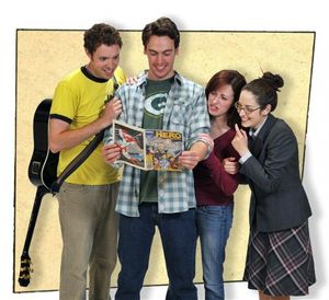 Alex Goodrich, Erich Bergen, Heidi Kettenring, Dara Cameron Photo