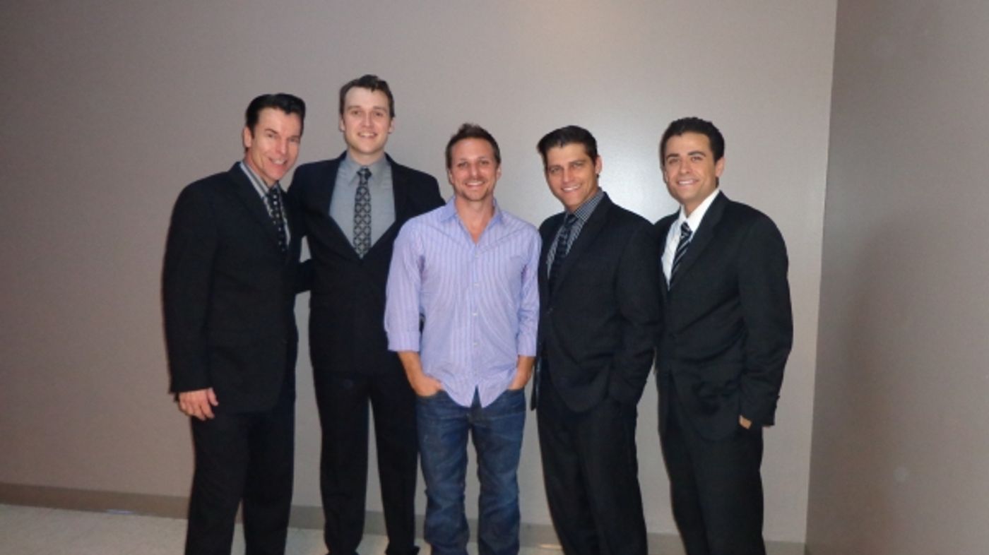Photo Flash: Drew Lachey Visits JERSEY BOYS Vegas  Image
