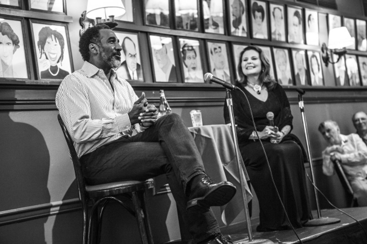 Norm Lewis and Randie Levine-Miller at 