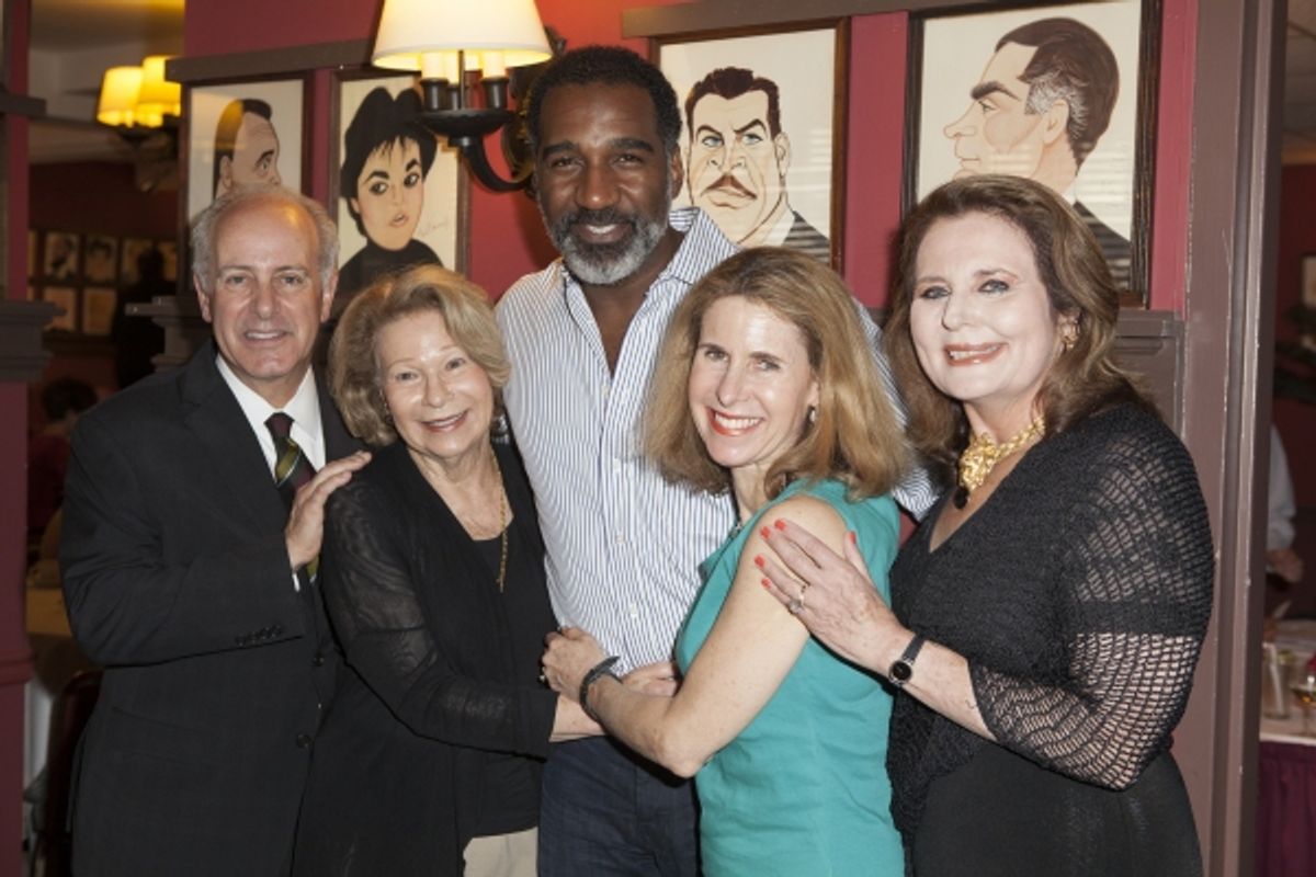 Joseph P. Benincasa, Sylvia Steiner, Norm Lewis, Ellen Steiner Dolgin and Randie Levine-Miller at 