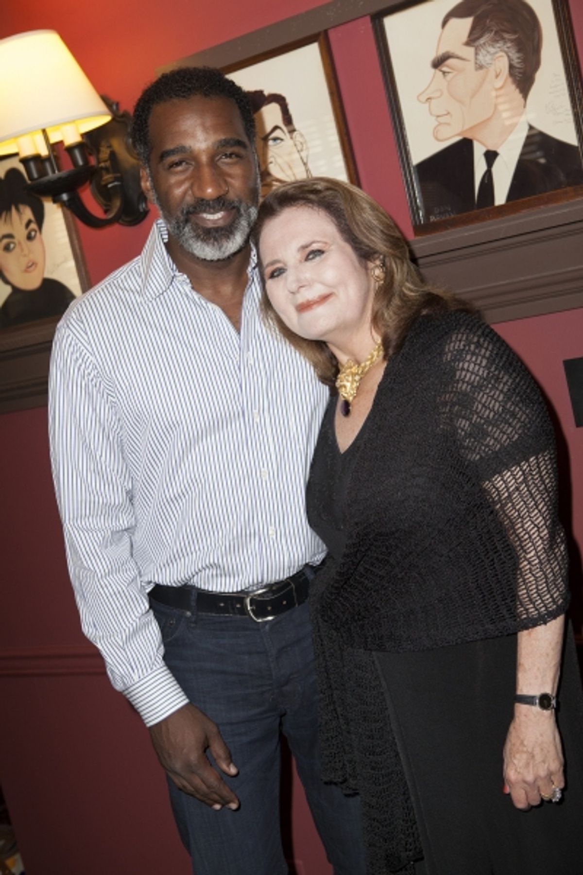 Norm Lewis and Randie Levine-Miller at 