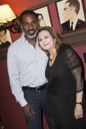 Norm Lewis and Randie Levine-Miller @ BroadwayWorld Norm Lewis and Randie Levine-Miller Photo