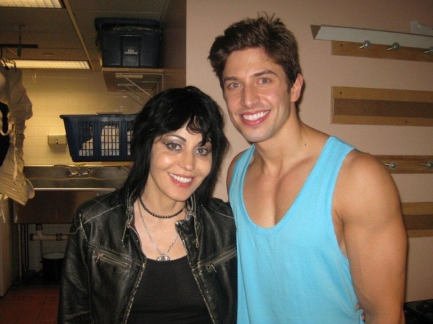 Photo Flash: Joan Jett Visits Nick Adams at PRISCILLA, QUEEN OF THE DESERT  Image