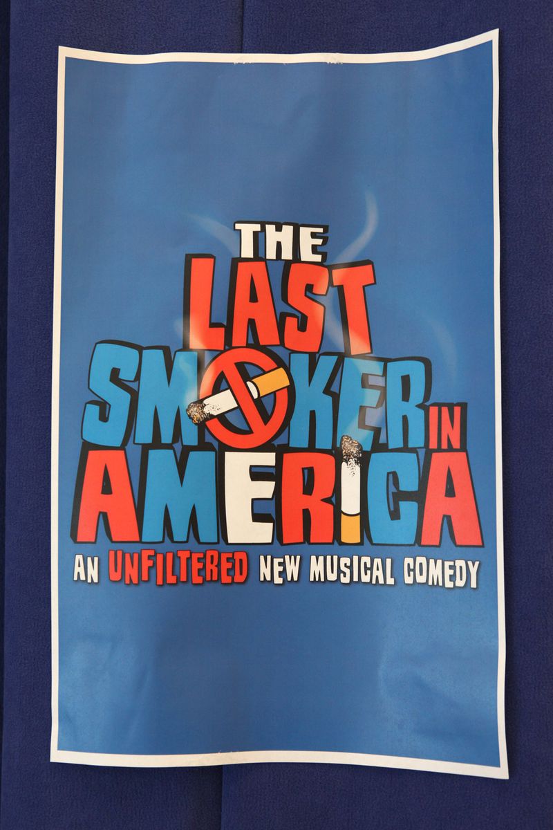 Photo Coverage: THE LAST SMOKER IN AMERICA Meets the Press - Performance Preview! — photo 1 of 68