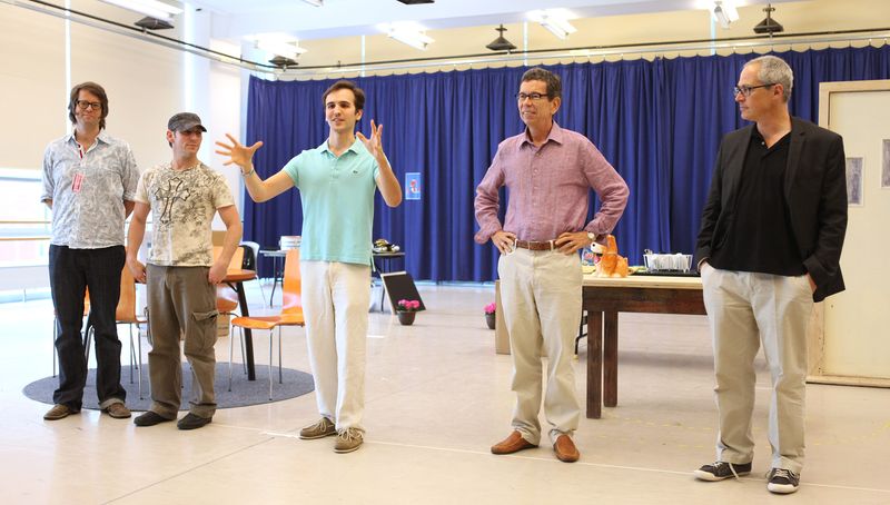 Photo Coverage: THE LAST SMOKER IN AMERICA Meets the Press - Performance Preview! — photo 5 of 68