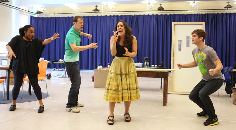 Photo Coverage: THE LAST SMOKER IN AMERICA Meets the Press - Performance Preview! — photo 29 of 68