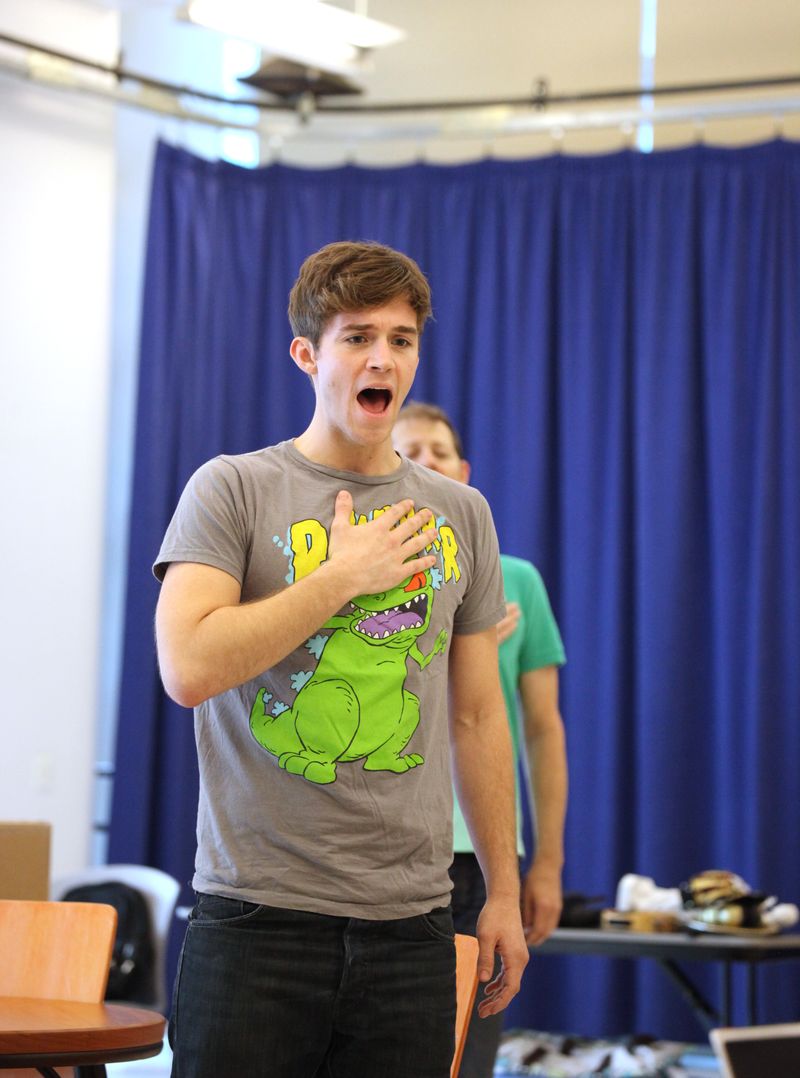Photo Coverage: THE LAST SMOKER IN AMERICA Meets the Press - Performance Preview! — photo 25 of 68