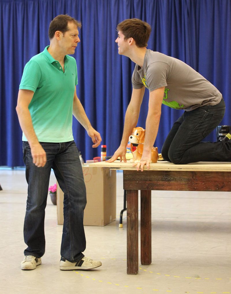 Photo Coverage: THE LAST SMOKER IN AMERICA Meets the Press - Performance Preview! — photo 32 of 68