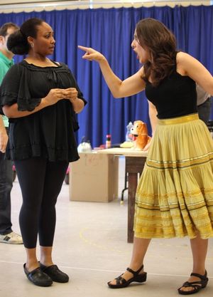 Natalie Venetia Belcon & Farah Alvin @ BroadwayWorld Natalie Venetia Belcon & Farah Alvin Photo