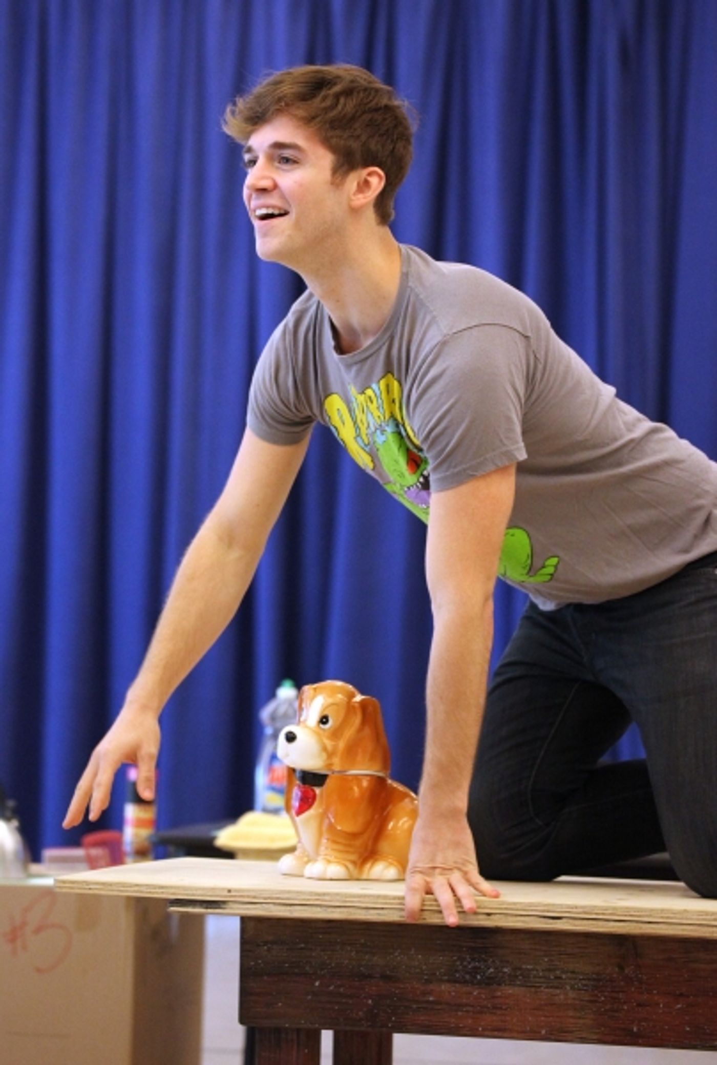 Photo Coverage: THE LAST SMOKER IN AMERICA Meets the Press - Performance Preview!  Image