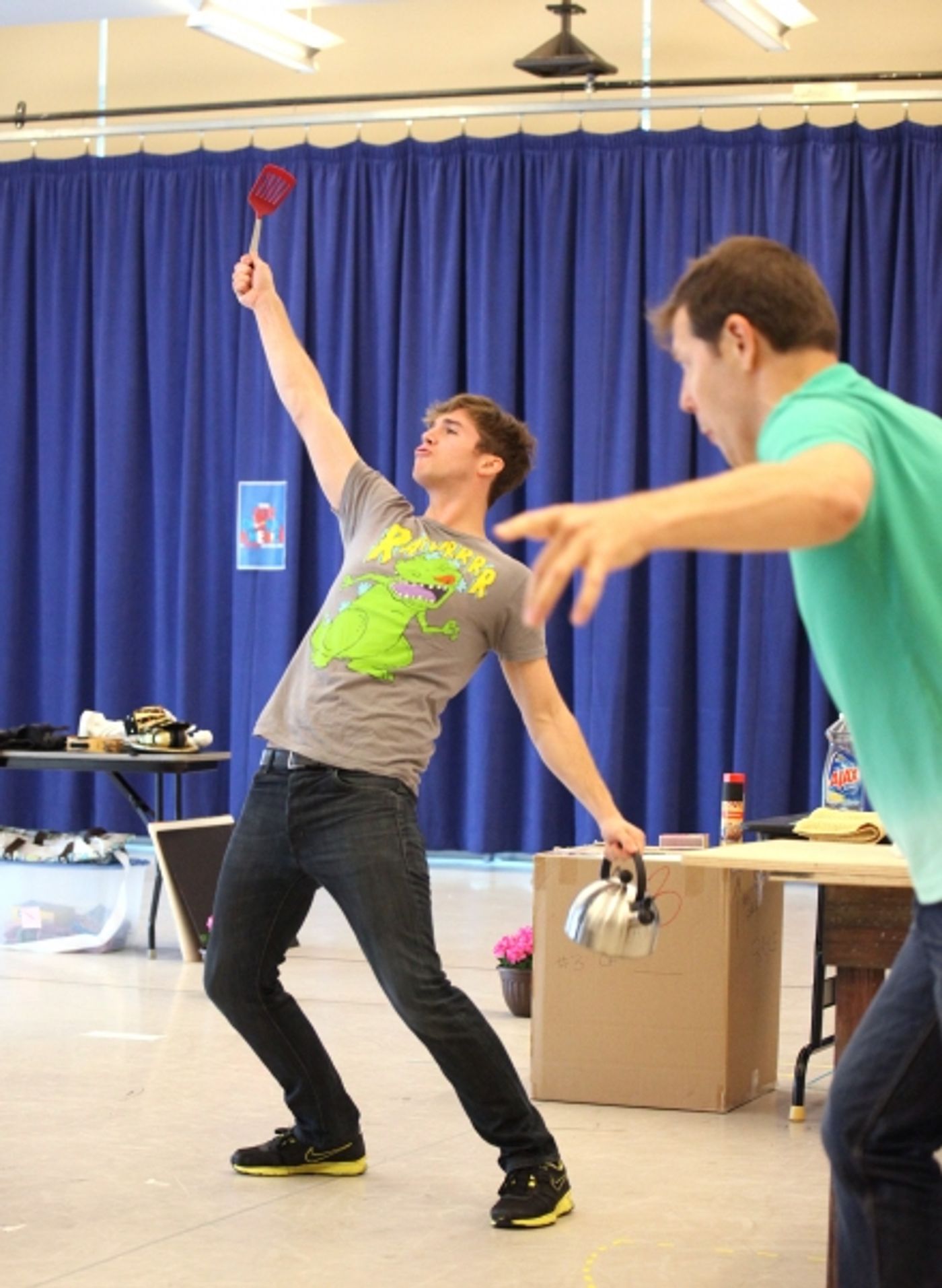 Photo Coverage: THE LAST SMOKER IN AMERICA Meets the Press - Performance Preview!  Image