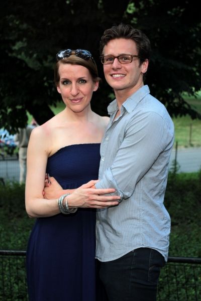 Susan Blackwell, Jonathan Groff Photo
