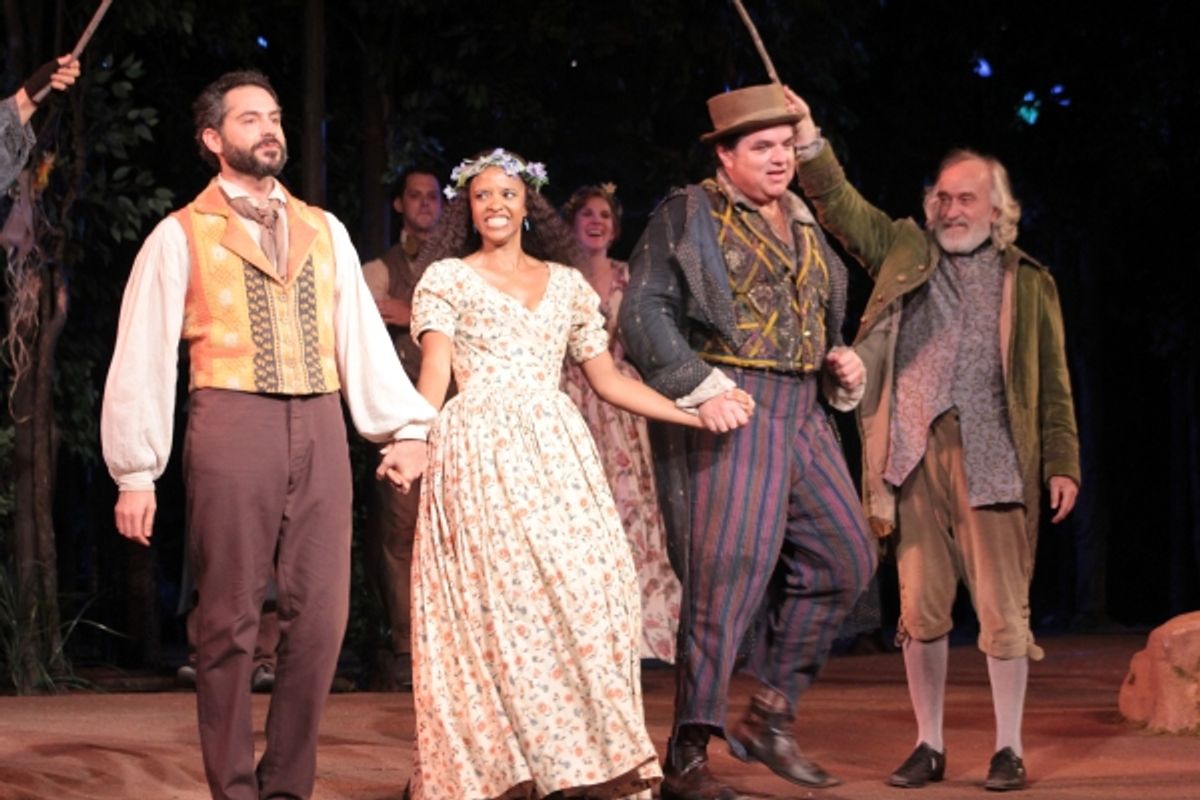 Omar Metwally, Renee Elise Goldsberry, Oliver Platt, MacIntyre Dixon at 