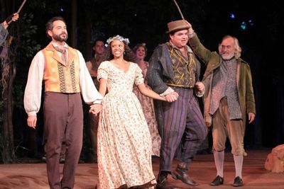 Omar Metwally, Renee Elise Goldsberry, Oliver Platt, MacIntyre Dixon Photo