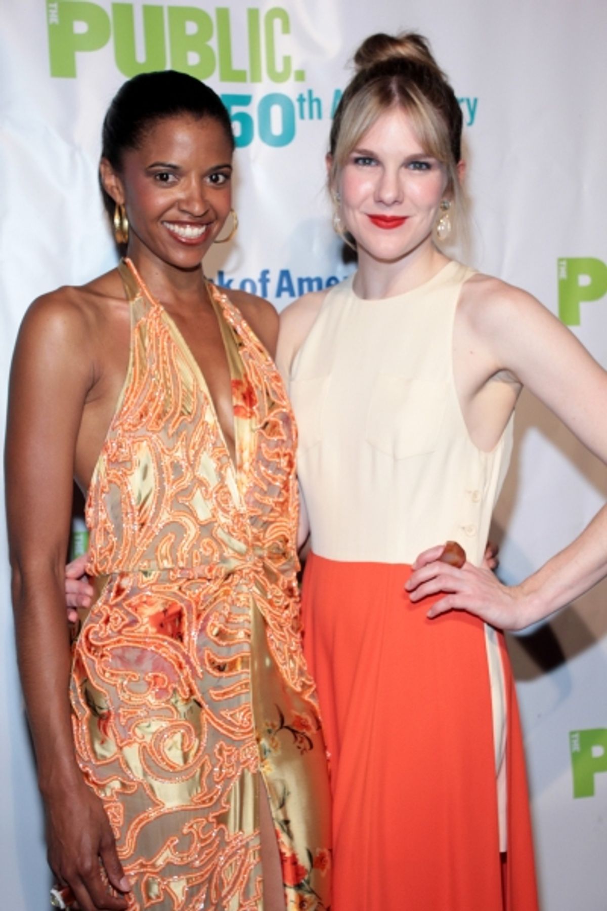 Renee Elise Goldsberry, Lily Rabe at 