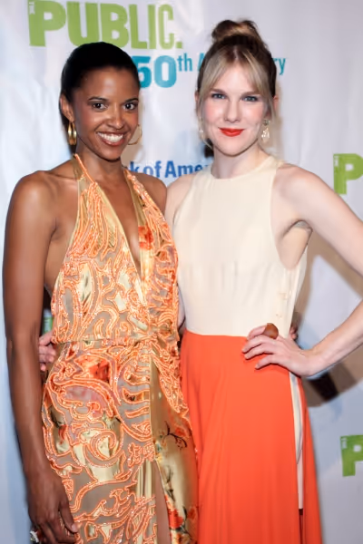 Renee Elise Goldsberry, Lily Rabe Photo