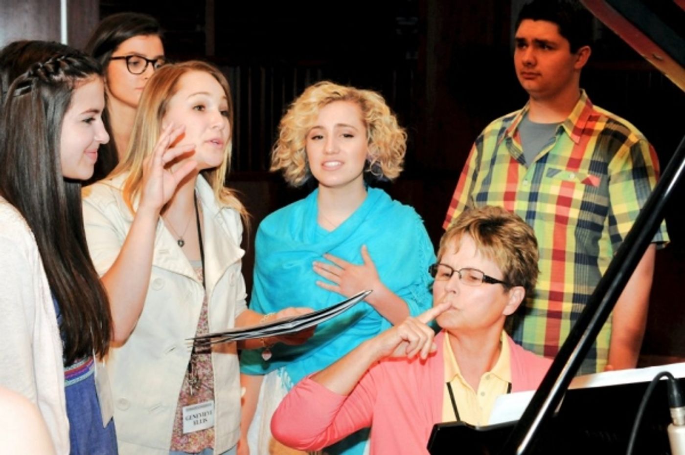 Photo Flash: Inside the Great American Songbook Competition!  Image