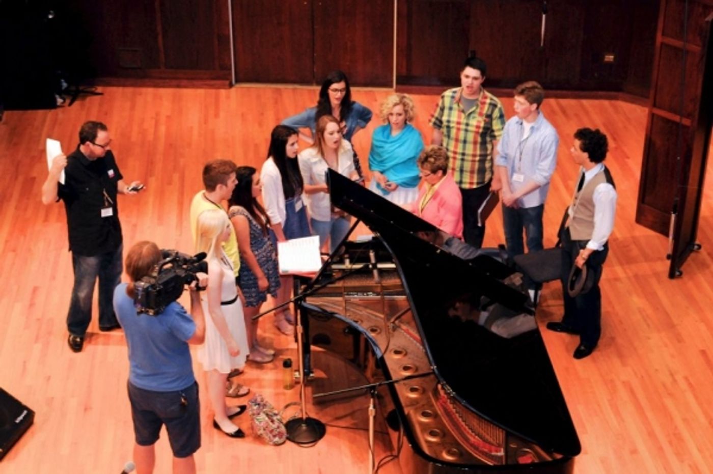 Photo Flash: Inside the Great American Songbook Competition!  Image