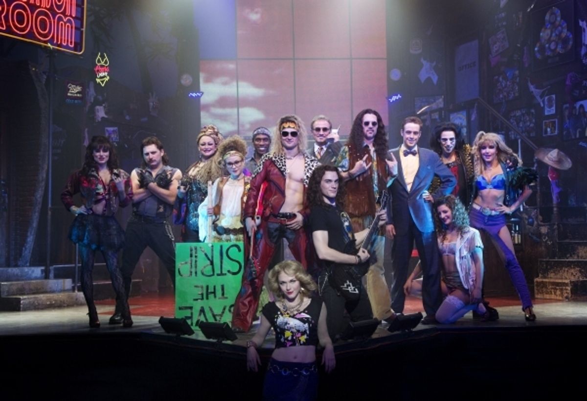  Ashley Spencer as 'Sherrie' and Justin Matthew Sargent as 'Drew' join the cast of ROCK OF AGES at 
