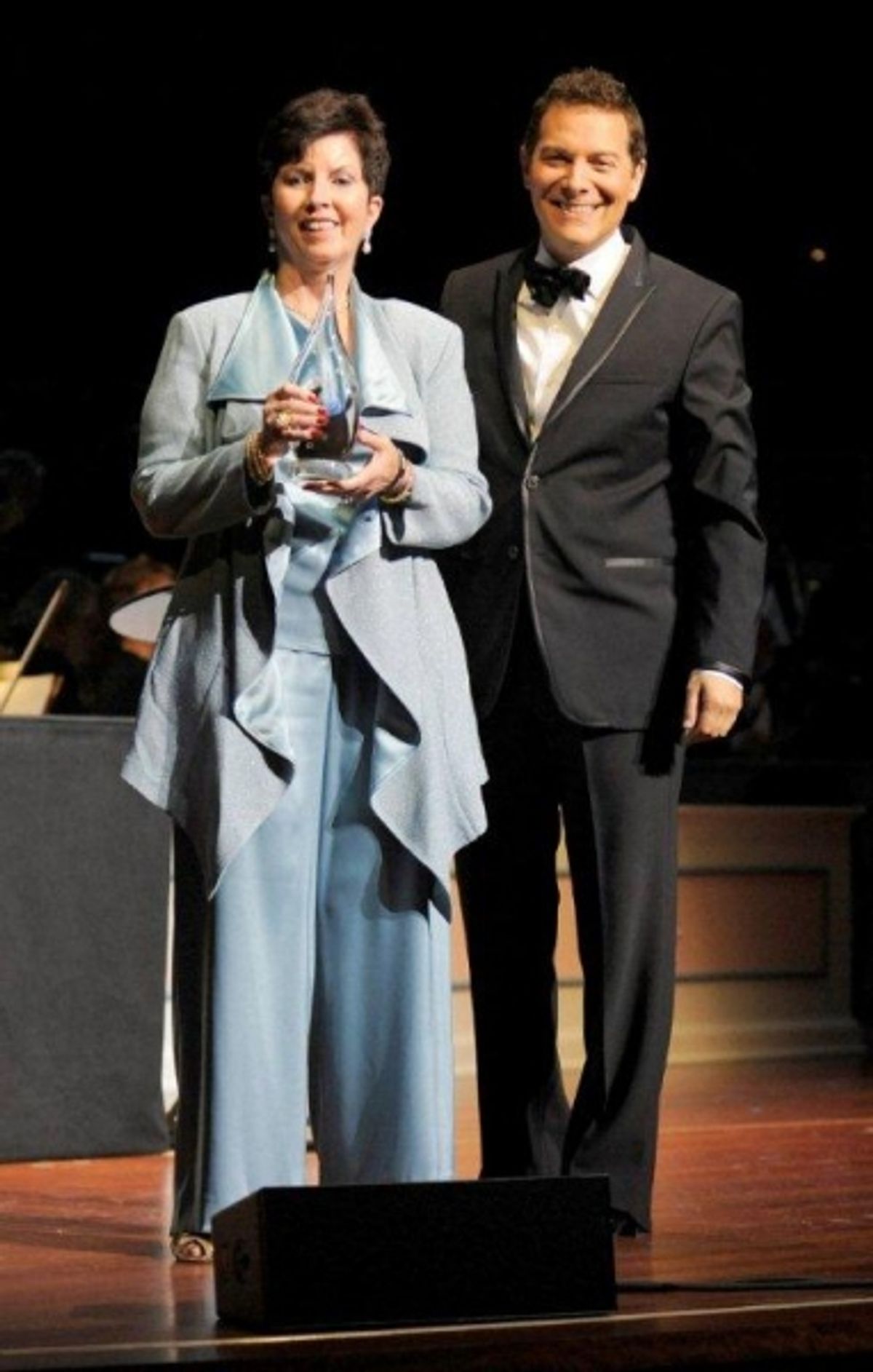 Mag Cole Russell, Michael Feinstein at 