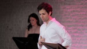 Faisal Al-Juburi and Carrie Manolakos @ BroadwayWorld Faisal Al-Juburi and Carrie Manolakos Photo