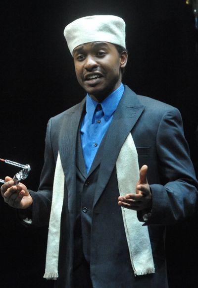 Aubrey Dube as Nigel Abjibala in Serious Money Photo