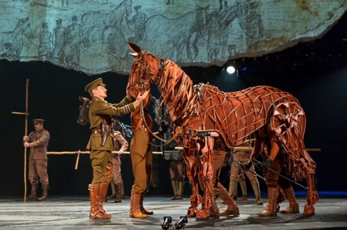 Jason Loughlin and the Cast of WAR HORSE at 