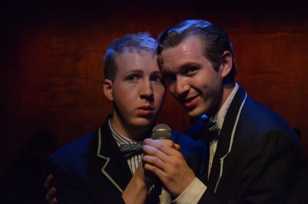 Keegan Potthoff as Ernst and Chris Fowler as Hanschen Photo