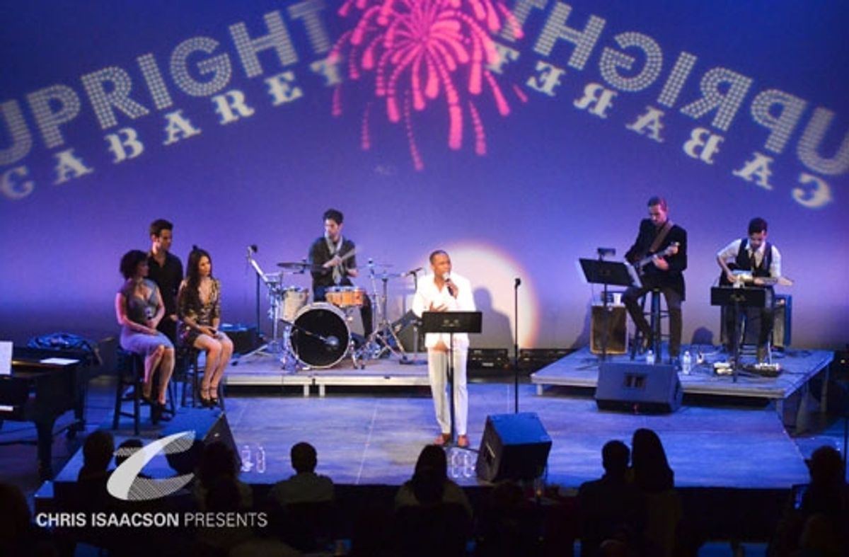 Karissa Noel, Chad Doreck, Arielle Jacobs, Matt Lucich, Leslie Odom Jr, Carter Wallace & Nick Perez at 