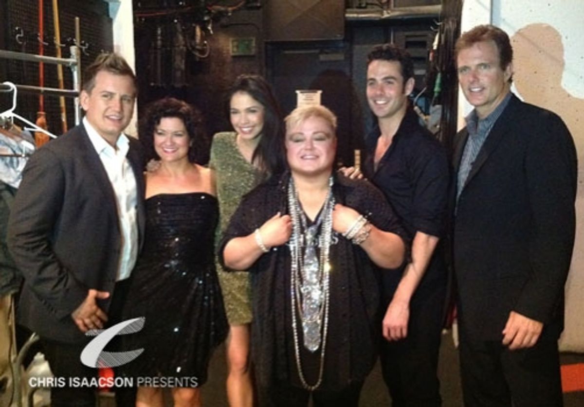 Producer Chris Isaacson, Karissa Noel, Arielle Jacobs, Jimmy James, Chad Doreck & Patrick Cassidy at 