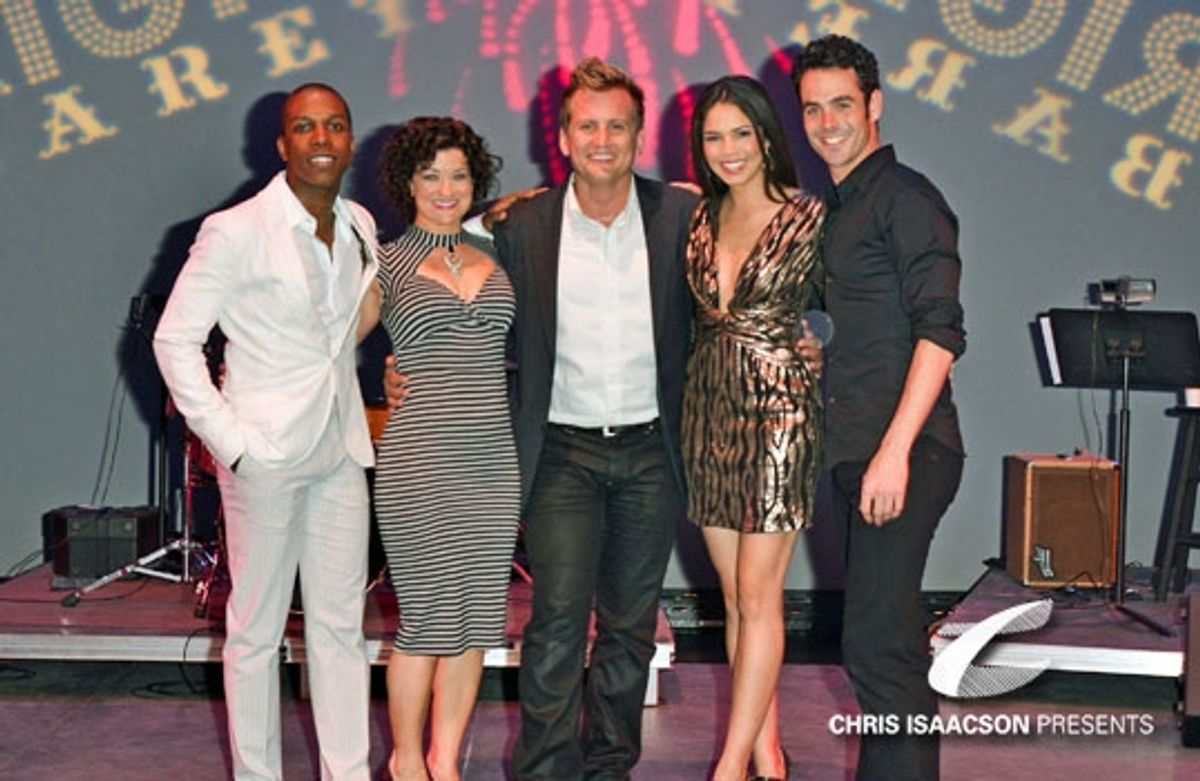 Leslie Odom Jr, Karissa Noel, Producer Chris Isaacson, Arielle Jacobs & Chad Doreck  at 