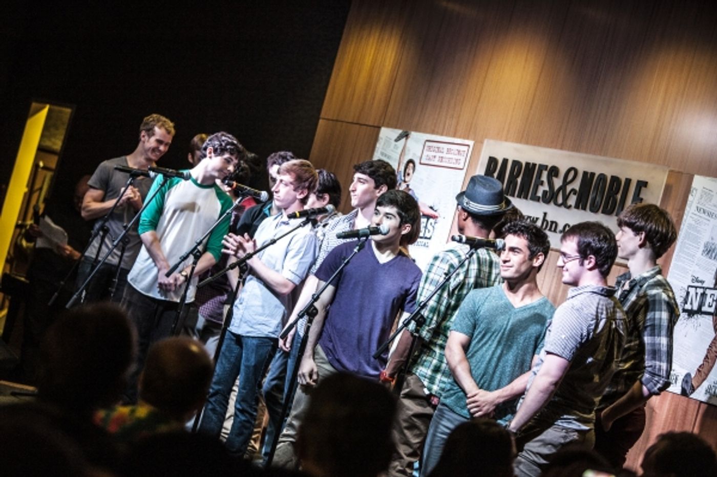Photo Coverage: NEWSIES Cast Performs at Barnes & Noble Image