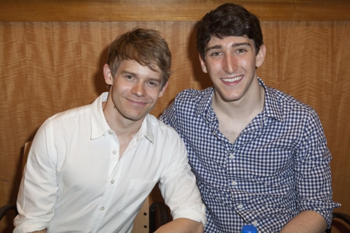 Andrew Keenan-Bolger and Ben Fankhauser at 