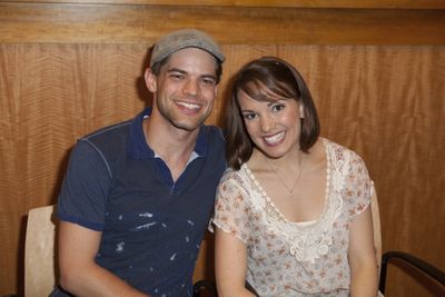 Jeremy Jordan and Kara Lindsay Photo