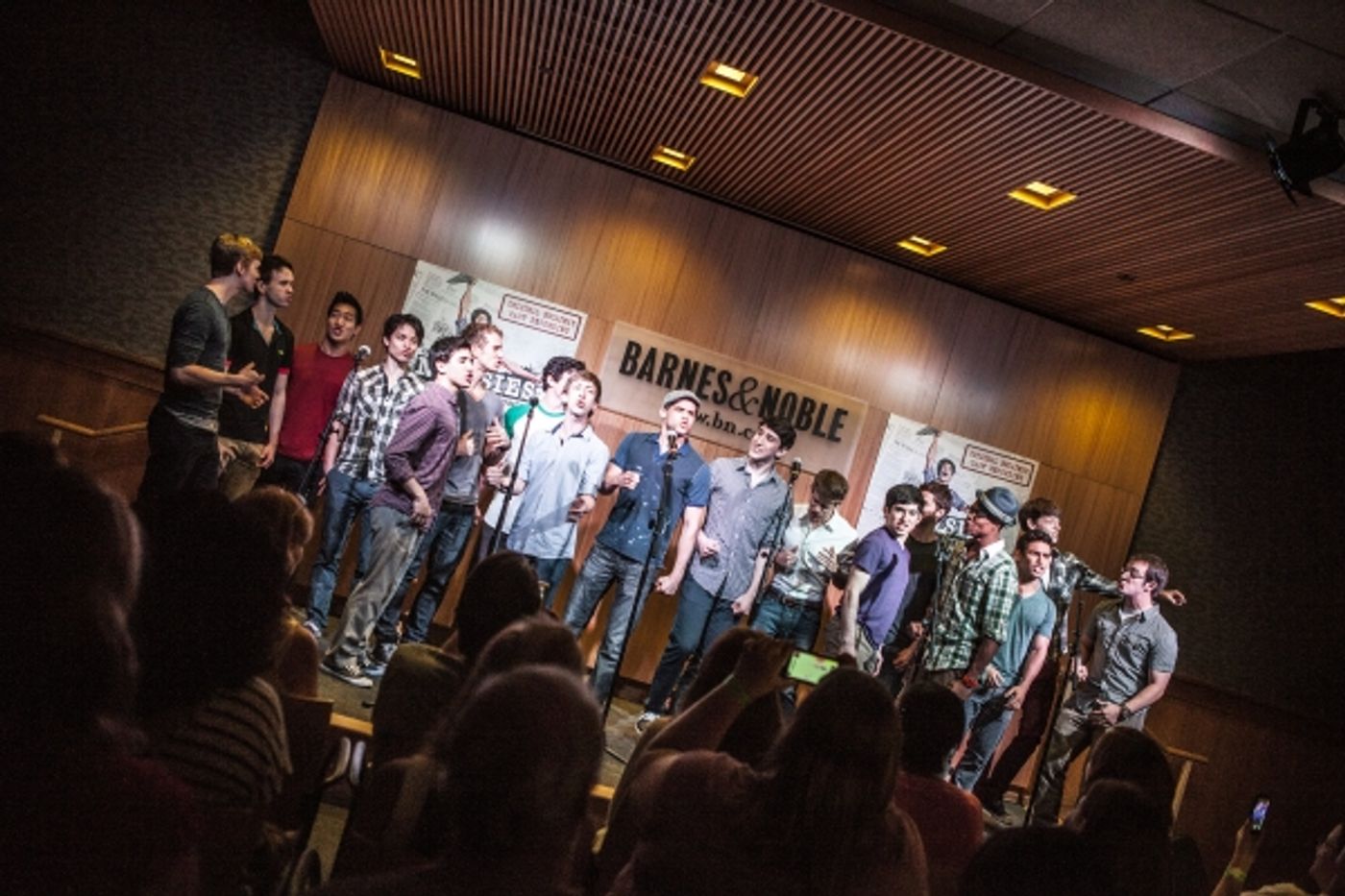 Photo Coverage: NEWSIES Cast Performs at Barnes & Noble Image