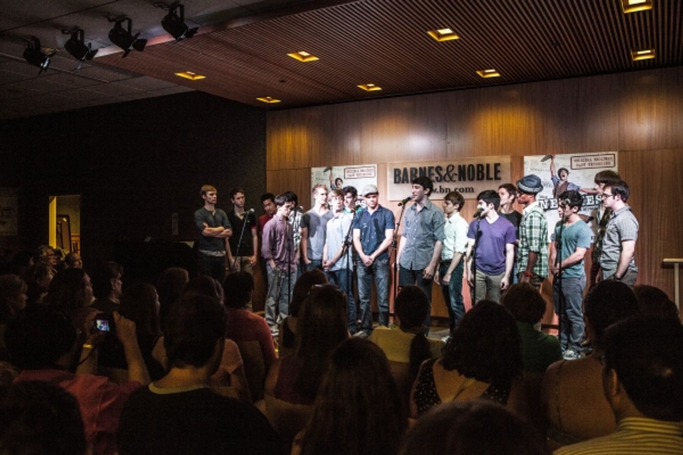 Photo Coverage: NEWSIES Cast Performs at Barnes & Noble Image
