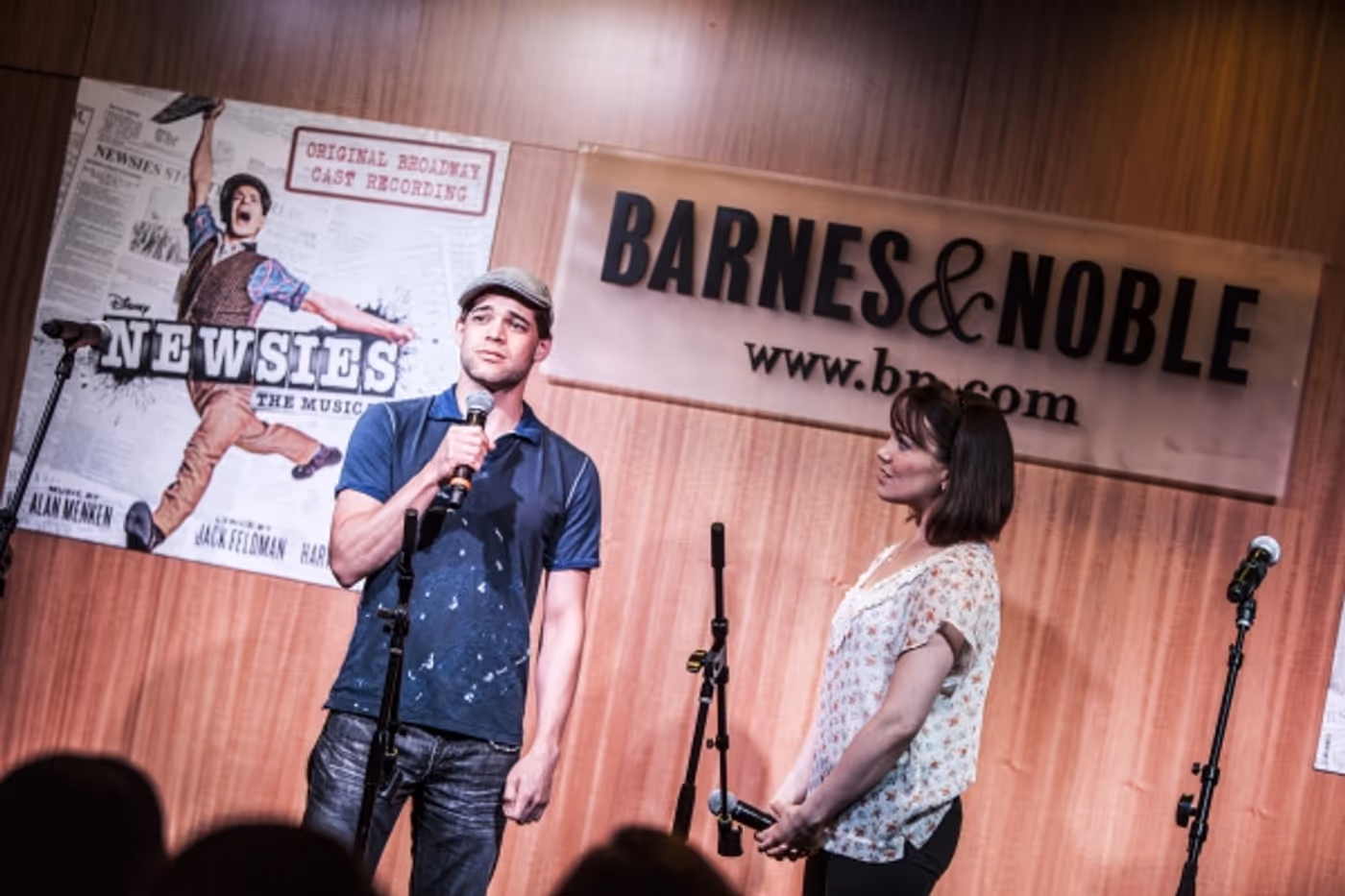 Photo Coverage: NEWSIES Cast Performs at Barnes & Noble Image