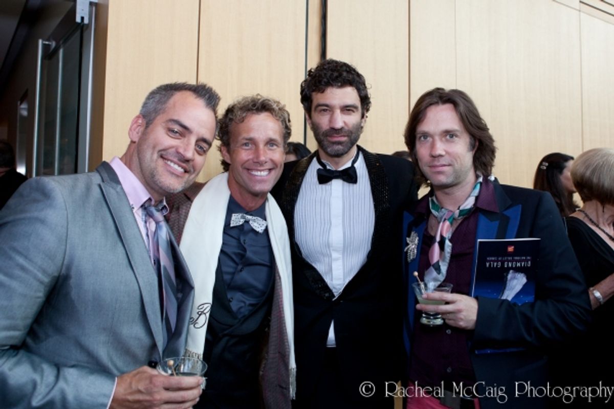Rex Harrington, Robert Hope, Jorn Weisbrodt and Rufus Wainwright
 at 