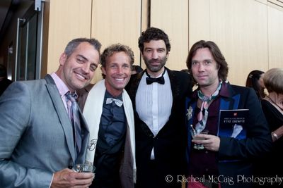 Rex Harrington, Robert Hope, Jorn Weisbrodt and Rufus Wainwright
 Photo
