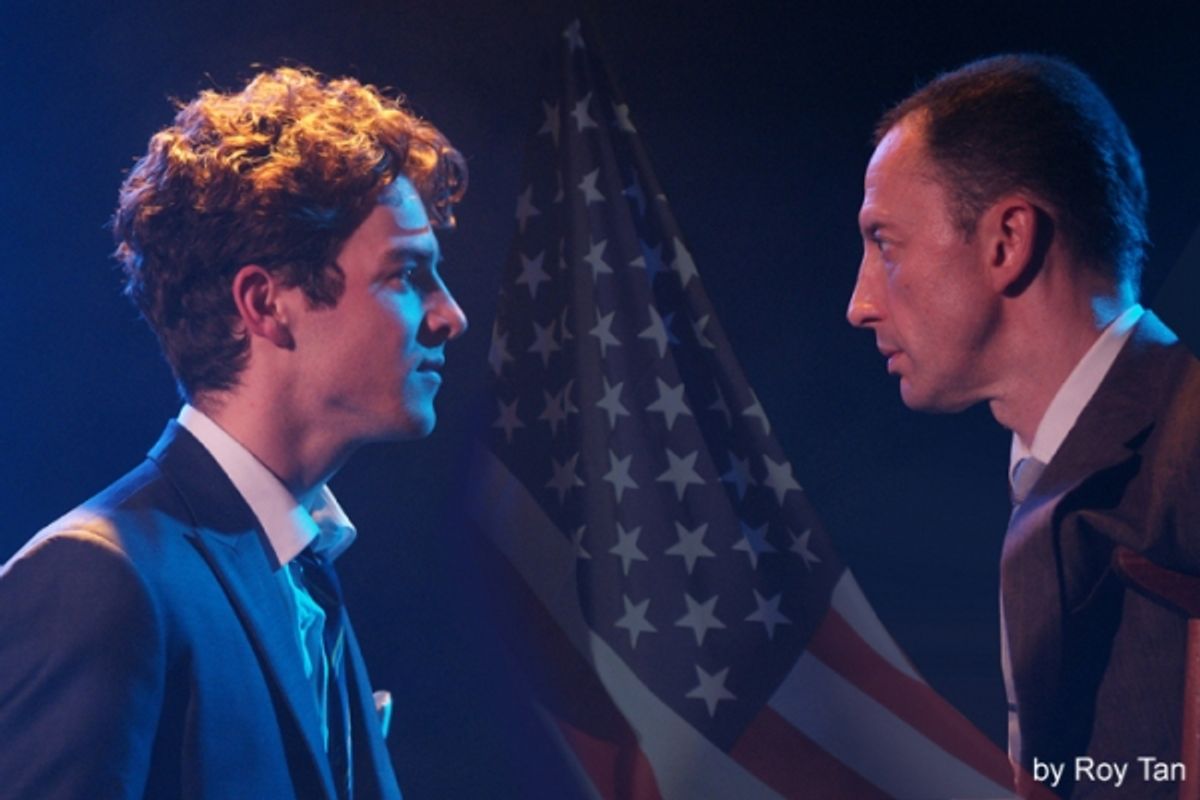 Louis Maskell and Miles Western at 