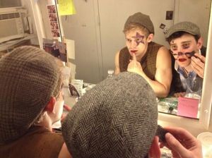 NEWSIES Andrew Keenan-Bolger and Ben Fankhauser &#8207;
 Photo