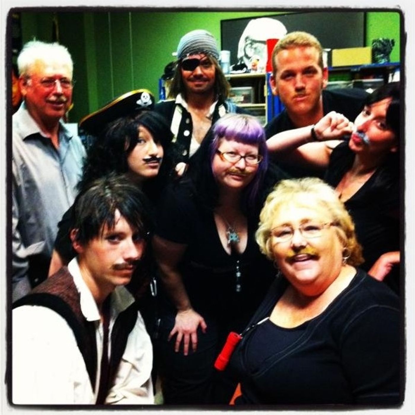 Photo Flash: Saturday Intermission Pics, June 23, Part 2 - GODSPELL Cast and PRISCILLA's Nick Adams and Ellyn Marsh Say Farewell  Image