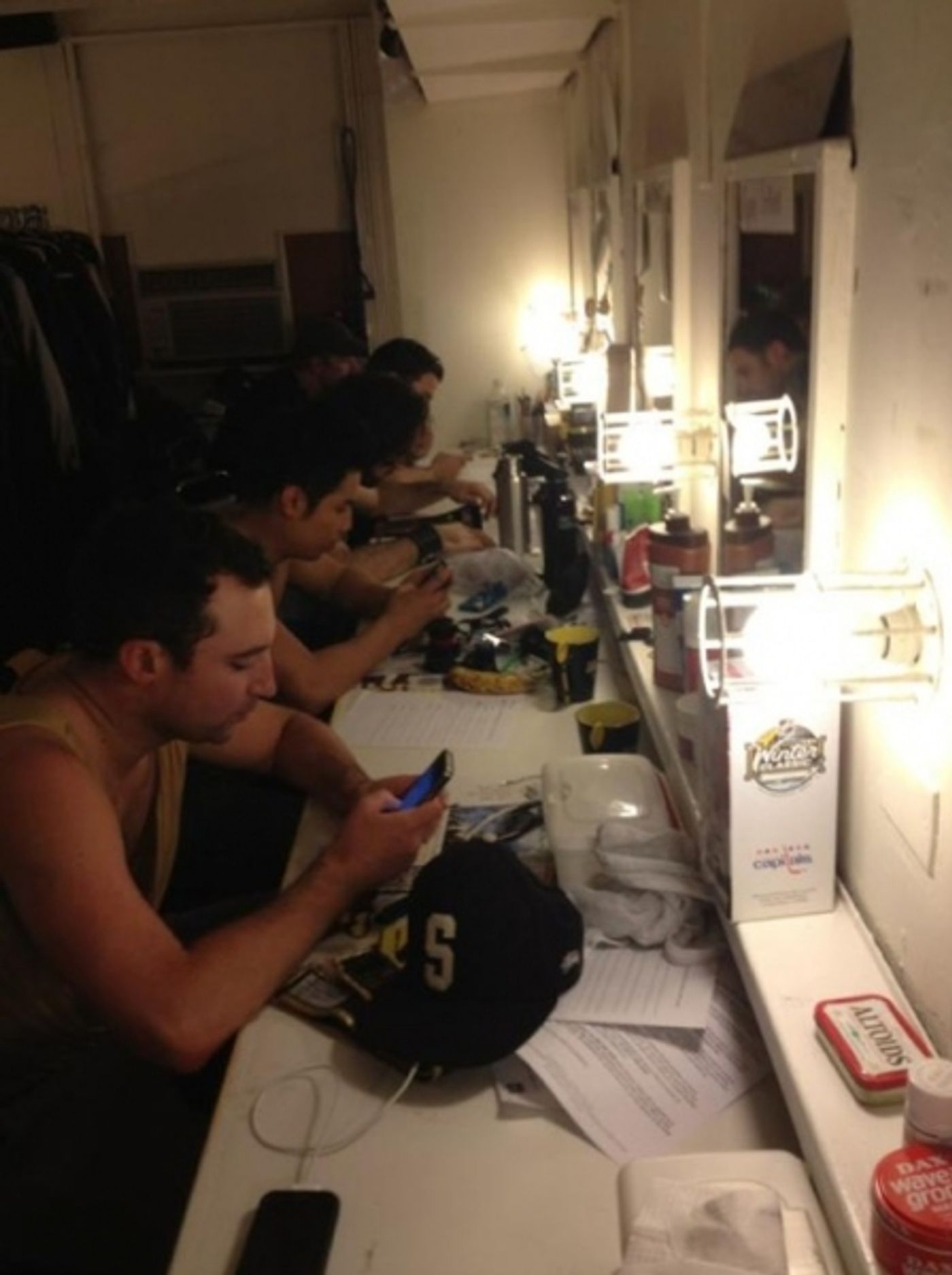 Photo Flash: Saturday Intermission Pics, June 23, Part 2 - GODSPELL Cast and PRISCILLA's Nick Adams and Ellyn Marsh Say Farewell  Image